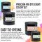 Jacquard Procion MX Dye Kit – Made in the USA – Includes 8 Vibrant 8 oz Fiber Reactive Dyes with Scoops. Perfect for Tie-Dye Parties, Fabric Art, and Creative DIY Projects.